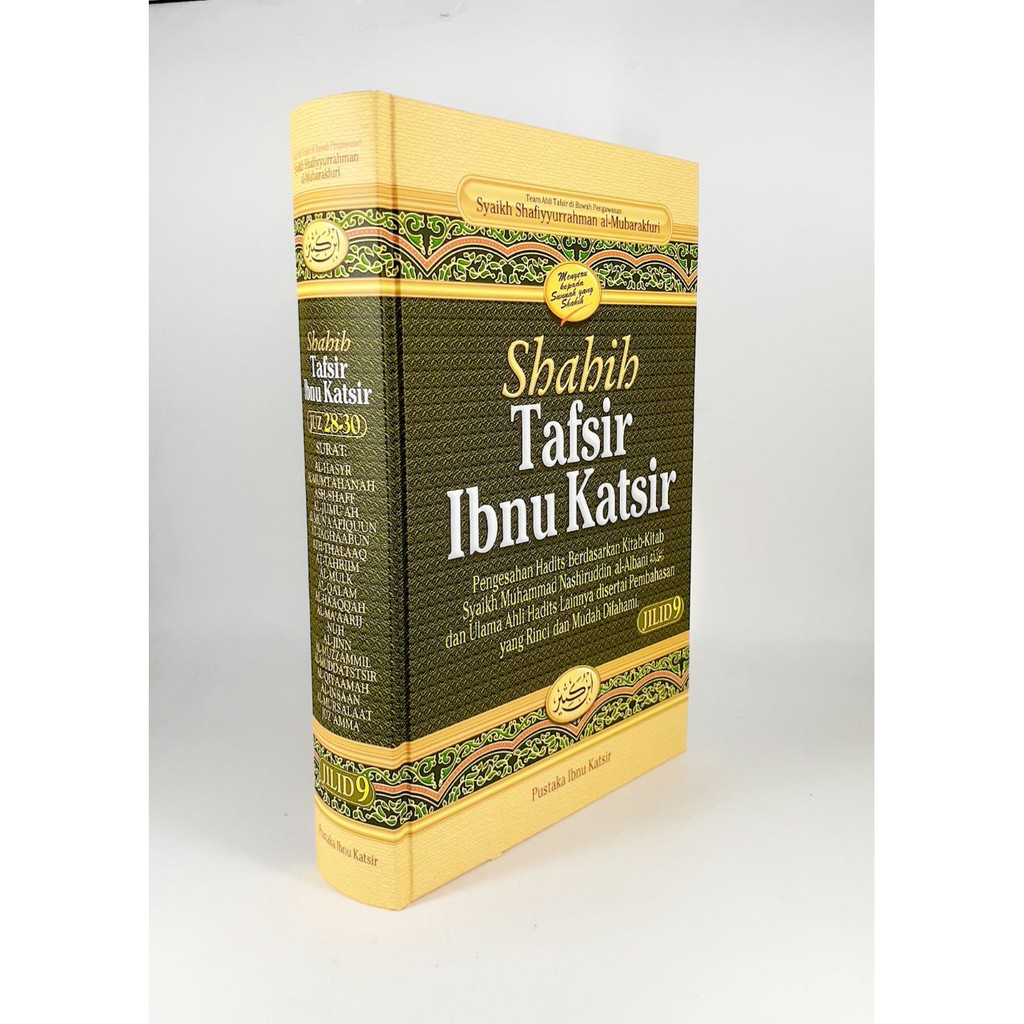 Buku Shahih Tafsir Ibnu Katsir Jilid 9 - Pustaka Ibnu Katsir