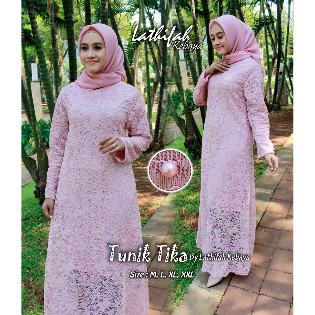 stelan kebaya model gamis mutiara new