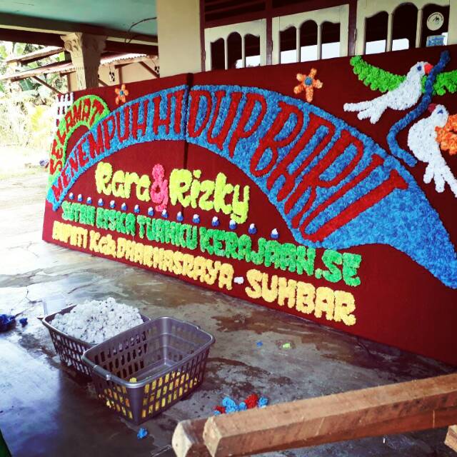

Papan ucapan florist