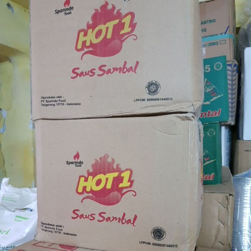 

Saus Sambal Hot 1 / Hot One / Saus Pedas 1kg