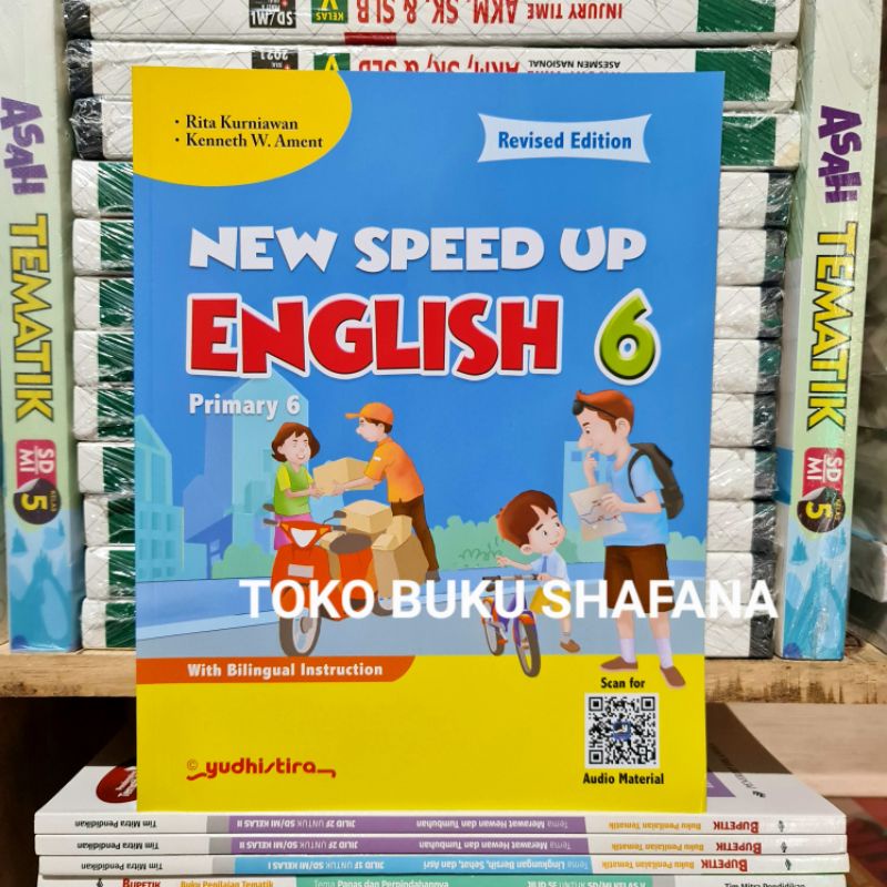 Buku Bahasa Inggris NEW SPEED UP ENGLISH Kelas 1 2 3 4 5 6 SD PENERBIT YUDHISTIRA REVISED EDITION