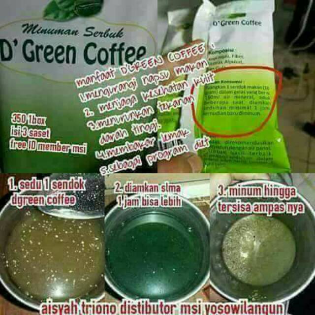 D' green coffee MSI