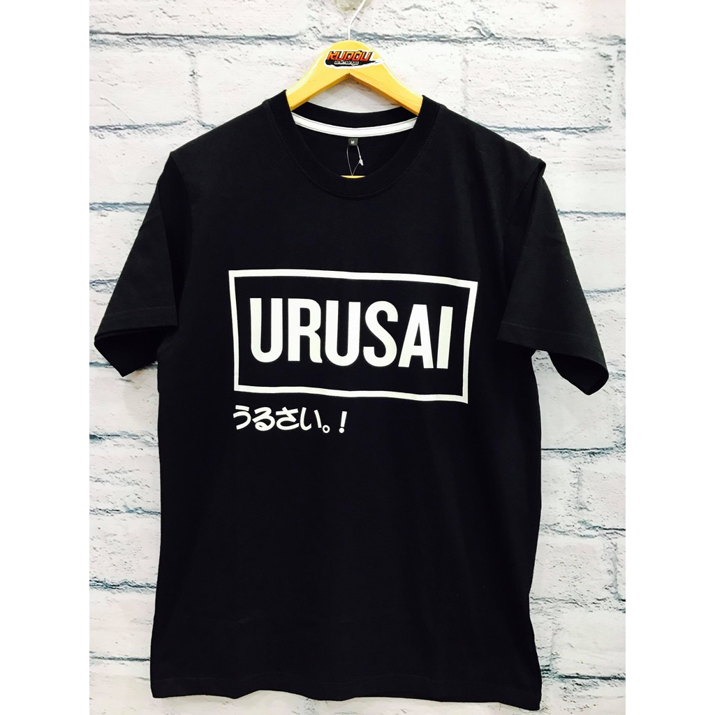 Kaos Urusai Japan Premum cotton combed