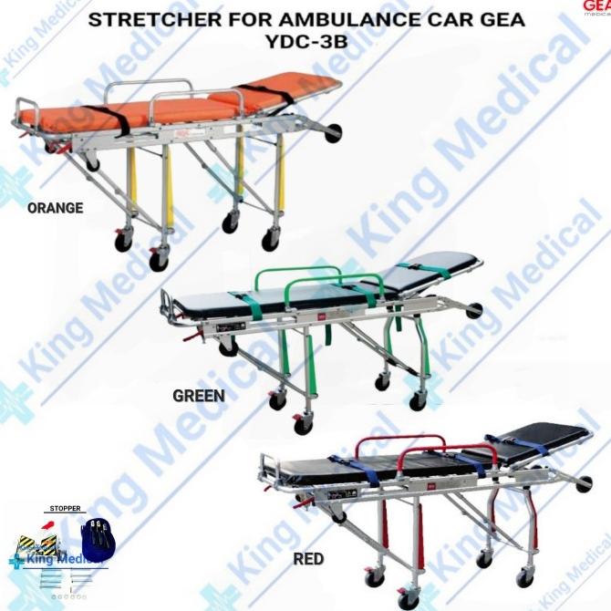 Stretcher For Ambulance Car Gea Ydc-3B/Tandu Ambulan Gea Ydc 3 B Ydc3B