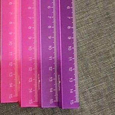 

◊ SMIGGLE METALLIC RULER 15CM - PENGGARIS BESI SMIGGLE - Hitam ✹