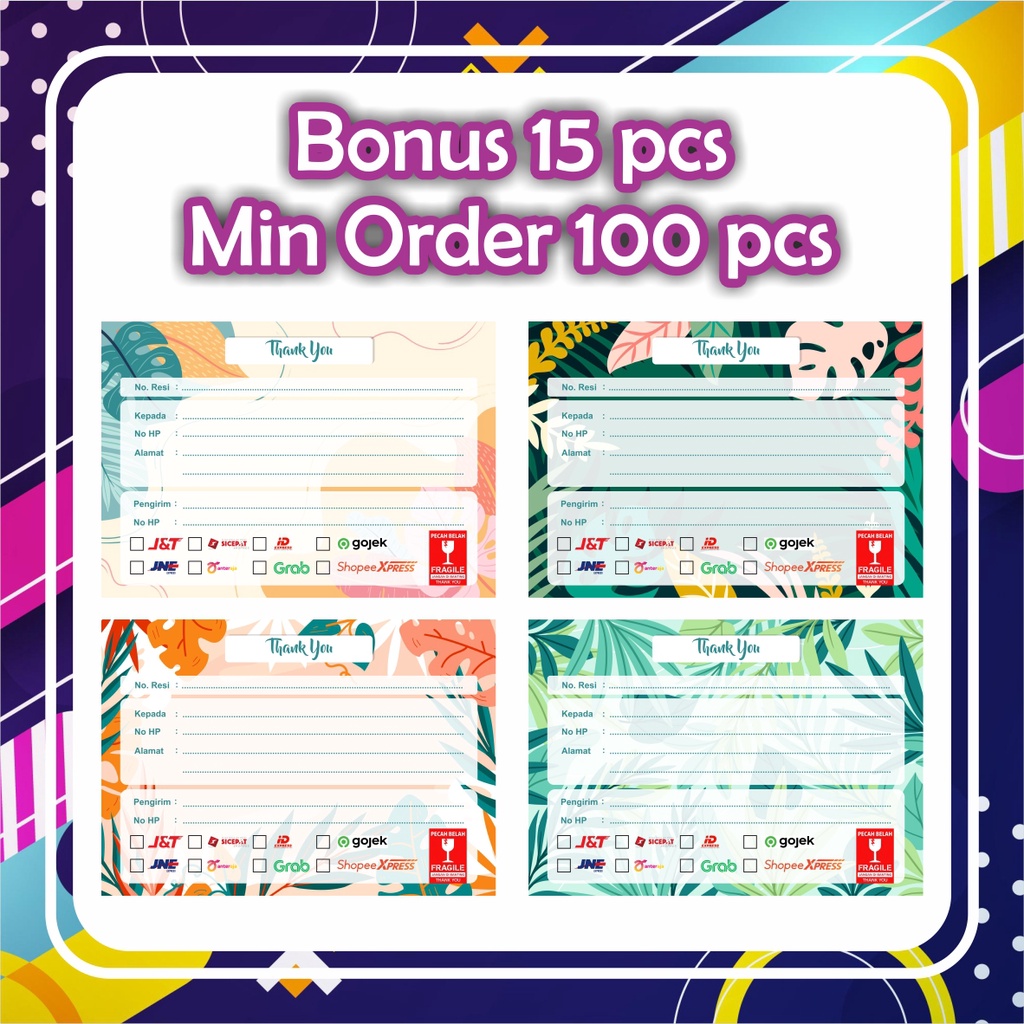 

Stiker Label Pengiriman / Label Olshop / Stiker Olshop