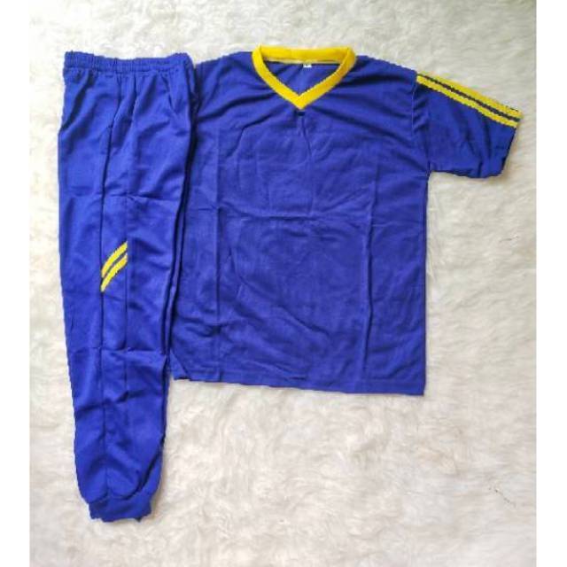 Stelan Baju Olahraga Anak SD Panjang/Stelan Training Olahraga Anak