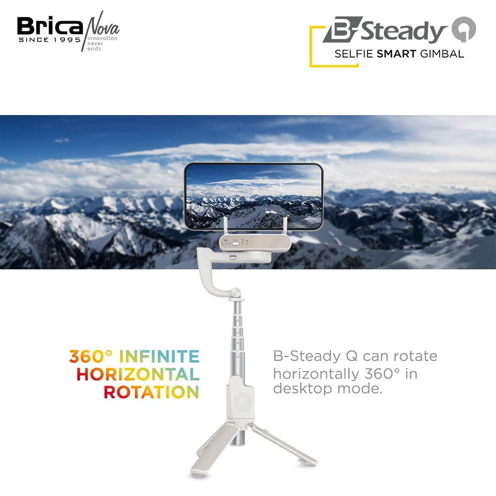 Brica BSteady Q - B-Steady Q - Selfie Smart Gimbal