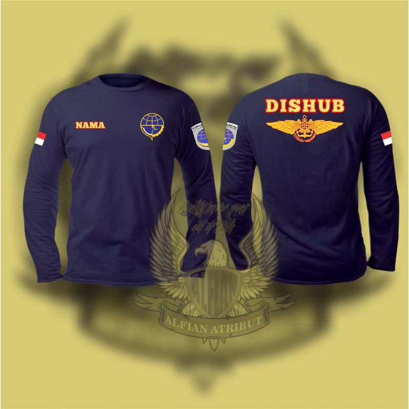 KAOS DISHUB TERBARU,KAOS DISHUB LENGAN PANJANG