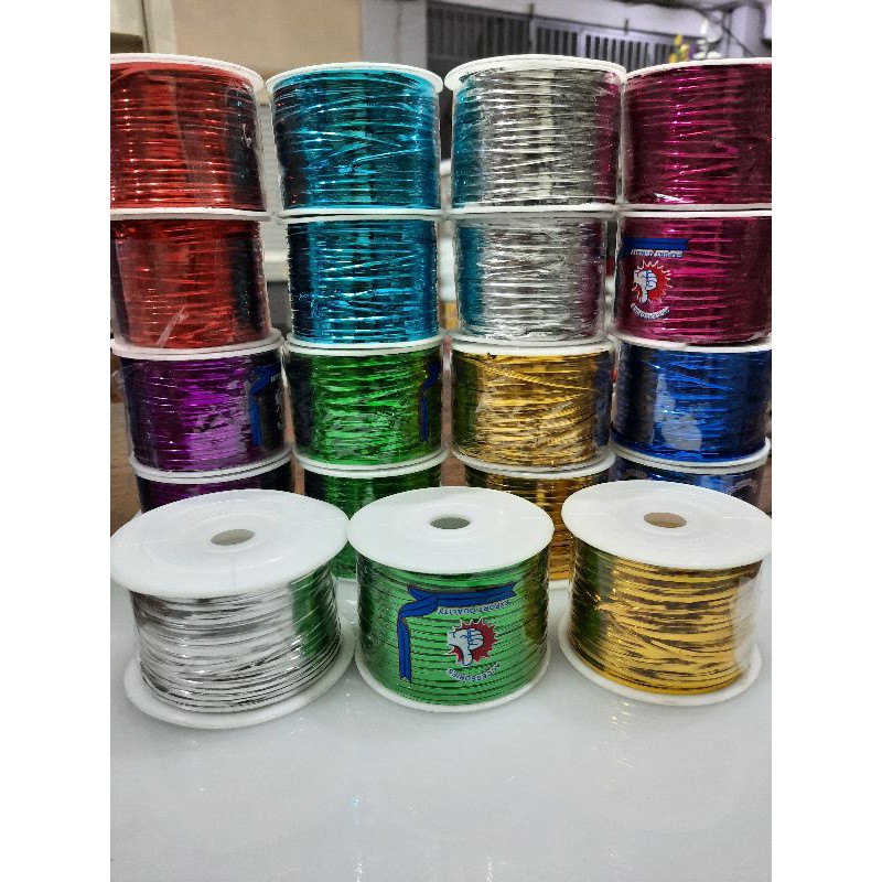 

Kawat twister rol 100 yard/kawat pita lilit/kawat ikat souvenir/kawat variasi