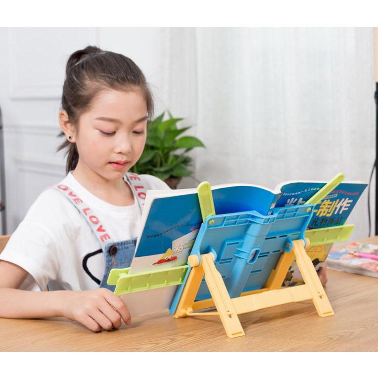 Penjepit holder stand penahan sandaran tatakan buku tablet handphone original aman digunakan anak bisa jadi rekal al-qur'an NB49