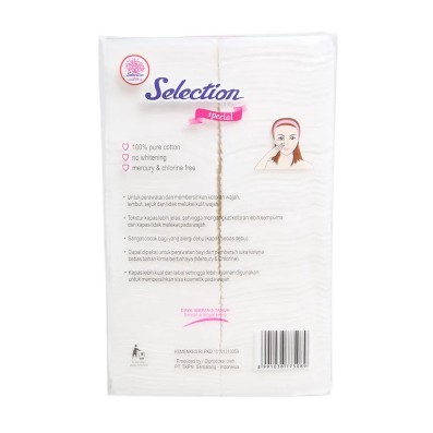 Selection Kapas Perawatan Kecantikan Facial Cotton Halus Dan Lembut Spesial Tebal 120s