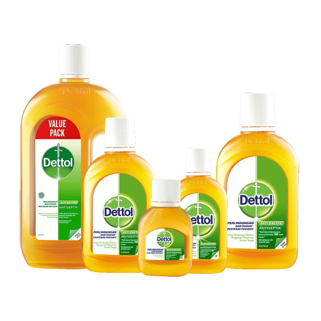 ★ BB ★ Dettol Antiseptic Liquid 95ml - 245ml - Cairan Antiseptik