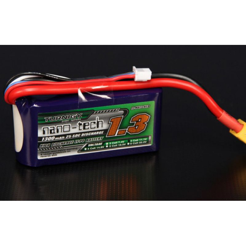 Turnigy nano-tech 1300mah 3S 25~50C Lipo Pack