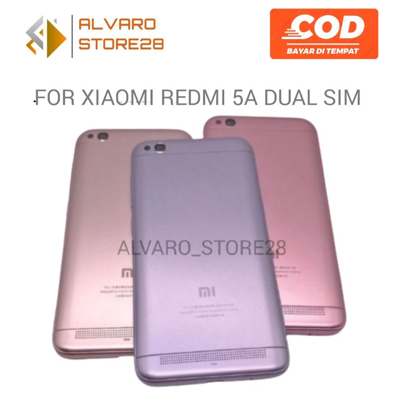 BACKDOOR BACKCOVER TUTUP BATERAI XIAOMI REDMI 5A DUAL SIM