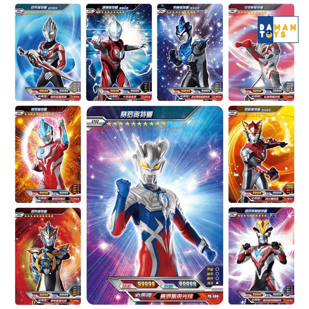 Mainan Kartu Ultraman Orb Ultra Card CP Kartu Ultraman