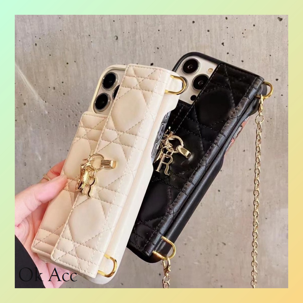 Case Tas Sling FH73 Dompet tempat kartu mini card atm cc ktp for iphone 11 12 13 14 PLus 14+ Pro max