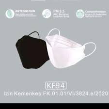 Korean Masker KF94 4Ply Kemenkes 1 Box isi 10pcs KF 94