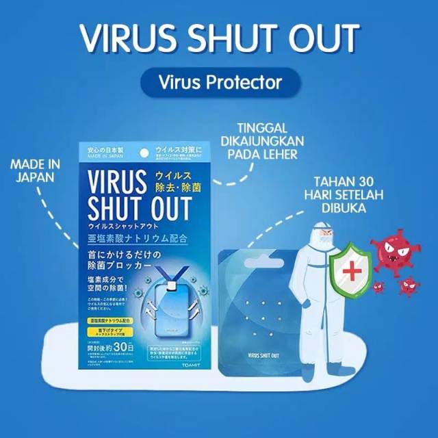 VIRUS SHUT OUT IMPORT JEPANG