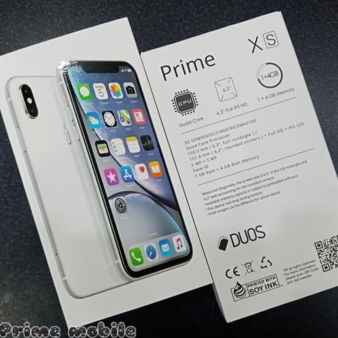 Original Hp Prime Xs Android 6 3 Hd Ips Ram 1gb 4gb Garansi Resmi Shopee Indonesia