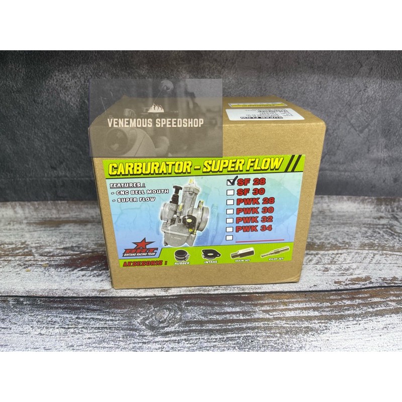 Karburator Karbu Carburator BRT Pe SF 28 - SF 30 - PWK SF 28 30 32 34 SuperFlow Original-PE SF 28