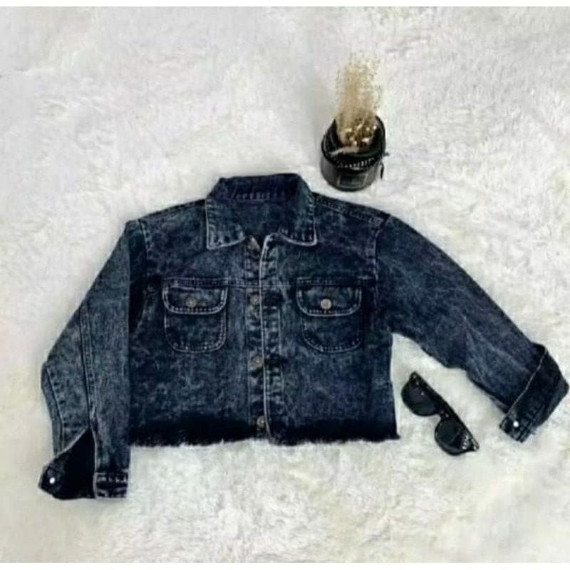 JAKET JEANS CROP WANITA CEWEK CEWE RAWIS JAKET JINS DENIM||JAKET JEANS CROP GIRL REPUBLIC JAKET ORI//JAKET JEANS CROP WANITA CEWEK CEWE RAWIS JAKET JINS DENIM JAKET MURAH TERBARU TERLARIS