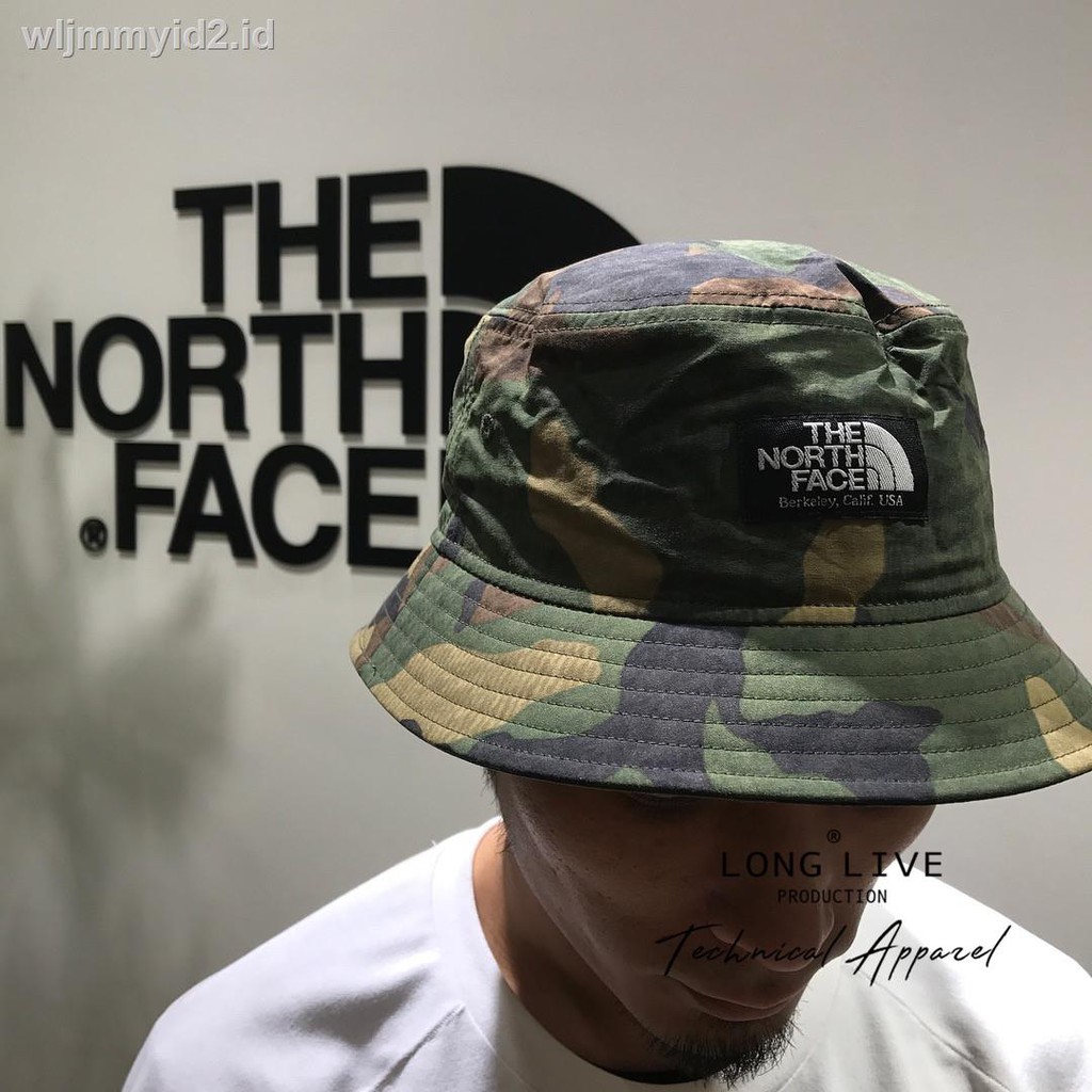 north face camo hat