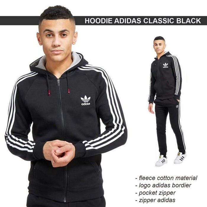 jaket hoodie adidas original