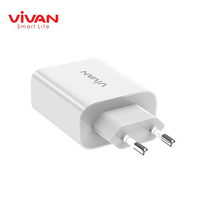 Charger Fast Charging Vivan DT01 Adapter 30W Fast Charger 5A - Garansi Resmi 1 Tahun