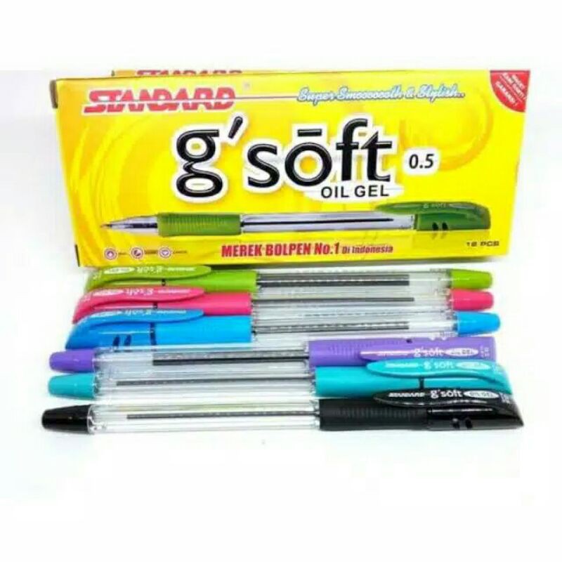 

pulpen murah g soft(pulpen standar g soft)