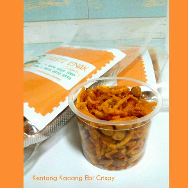 

Sambal Kering Kentang Kacang Ebi Crispy 100gr