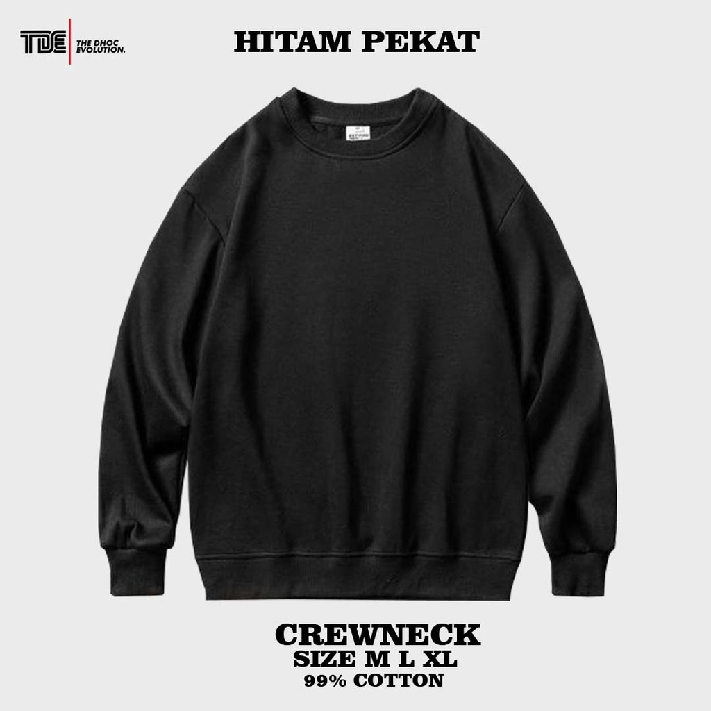 crewneck/sweter/polos