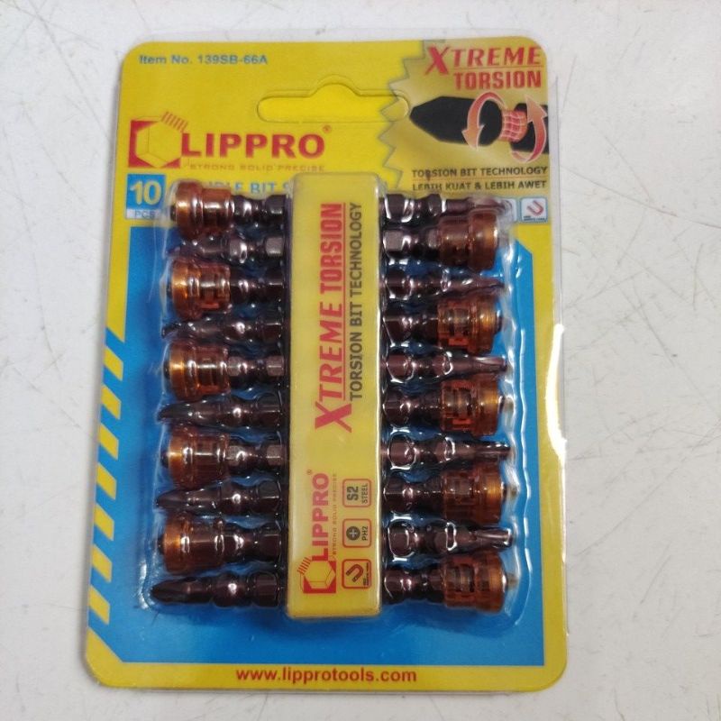 mata obeng gipsum+pengaman 2x65 Lippro