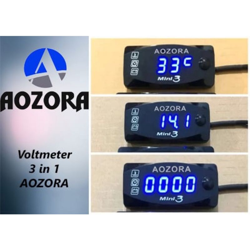 voltmeter 3 in 1 Aozora
