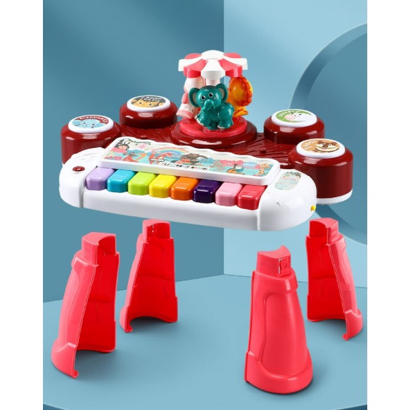 Mainan Piano Drum Electronic Organ Music