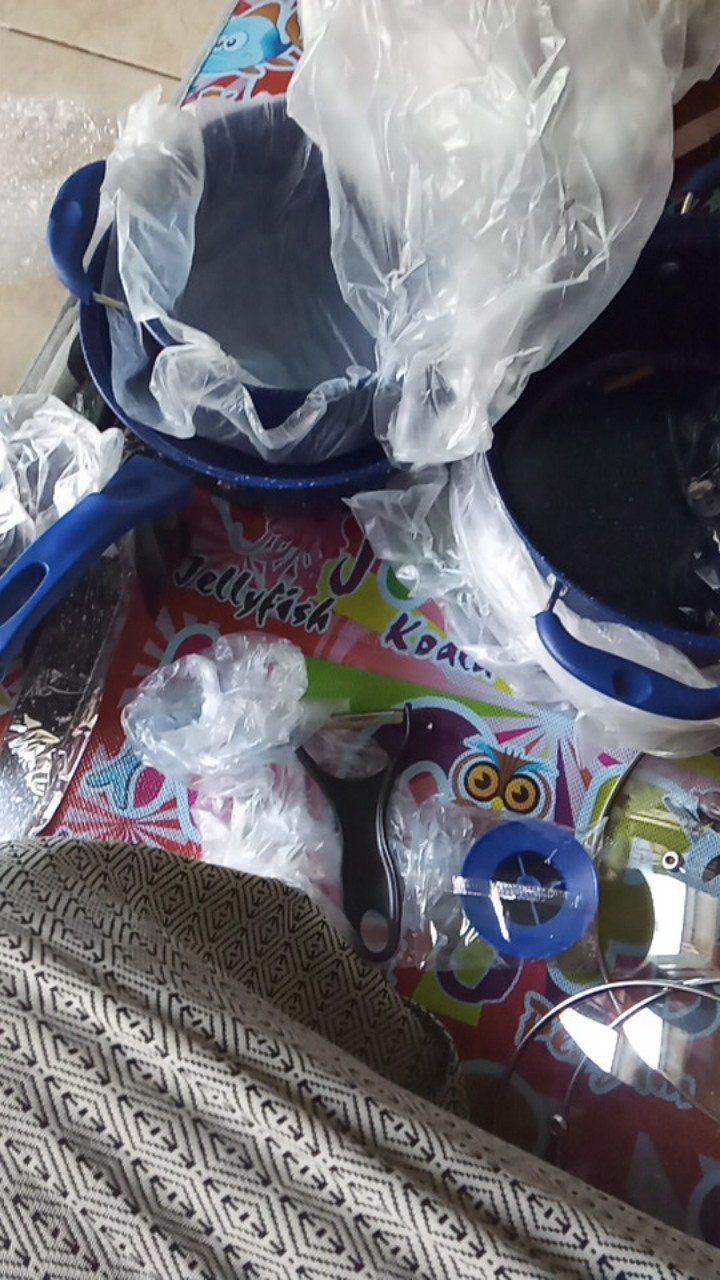 [paket Rumahan] Panci Set 13 Pcs - Panci Set Spatula Teflon Panci All In One [ Panci Set 13pcs]