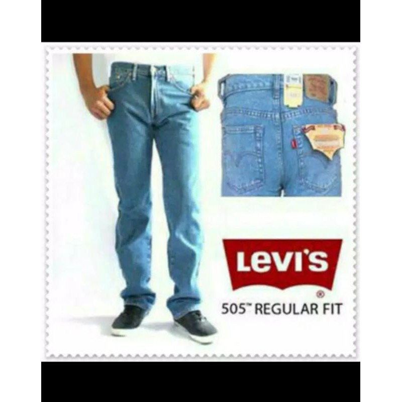 Celana Jeans Levis 505 Reguler ORI ( DI OBRAL HARGA MURAH )