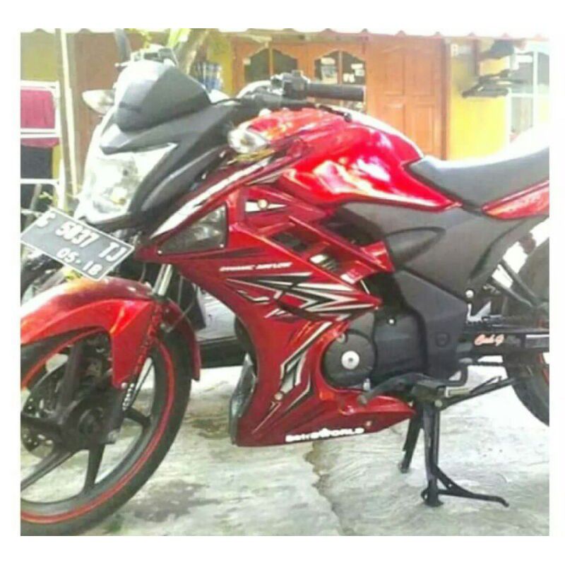 Sayap half fairing honda verza , sayap verza 150 , sayap samping verza, fering honda verza