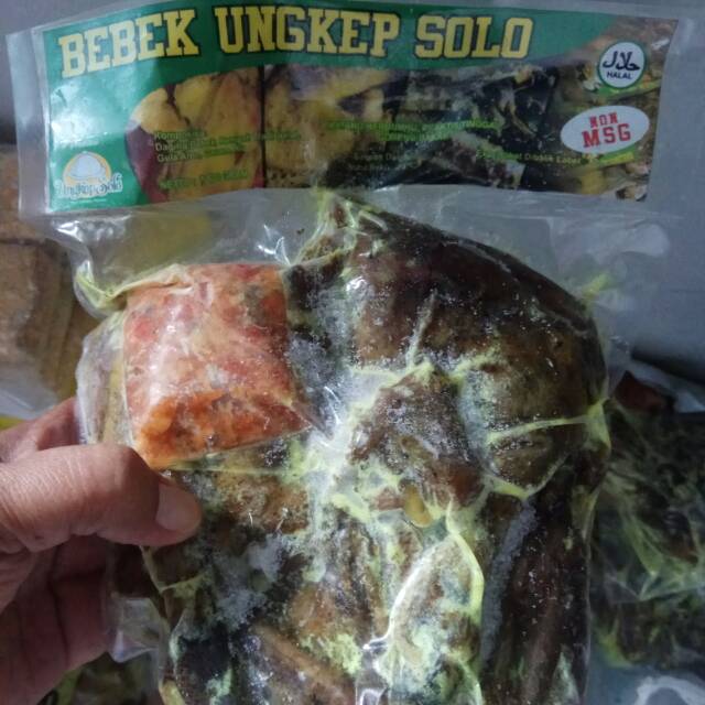 

Bebek ungkep empuk gurih halal