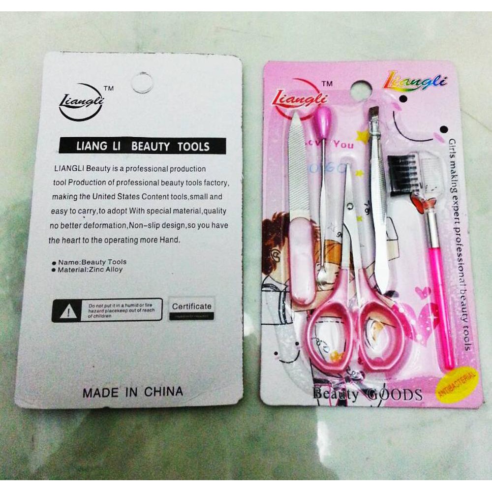 Liangli beauty tools / alat kecantikan set 5 termurah