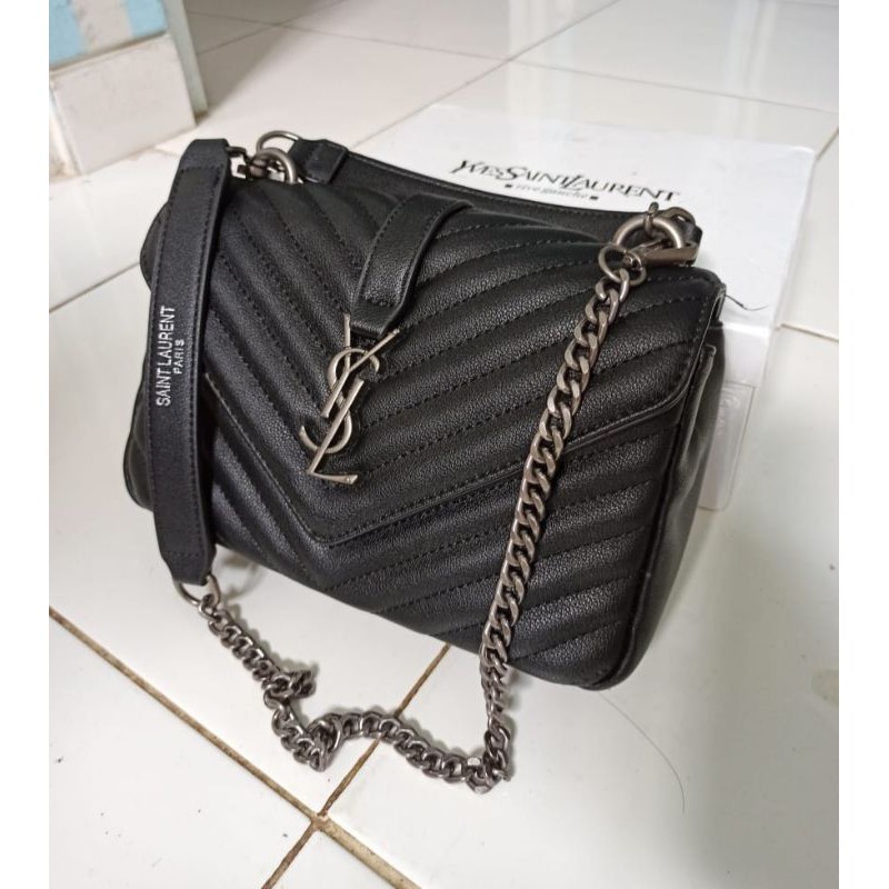 ysl college bag preloved