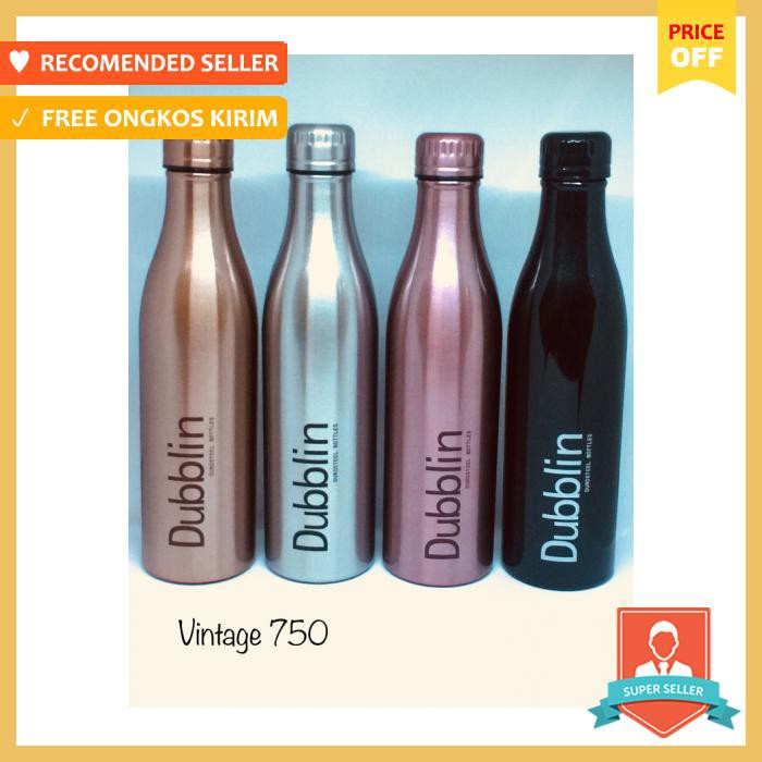 Botol Minum & Termos - Tempat Air Minum / Termos Dubblin Vintage 750 - Bekal