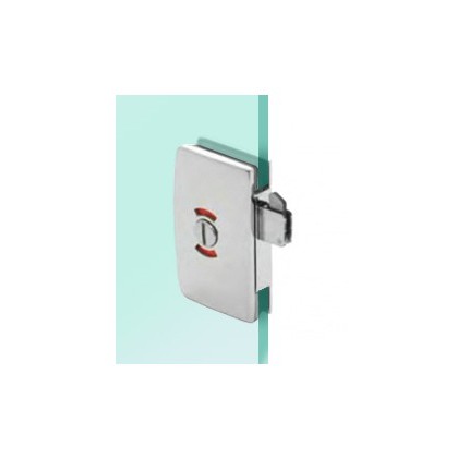 Kunci Pintu Toilet Wc Kamar Mandi Cubicle Toilet Indicator Glass Door Lock Kunci Kaca ke Tembok