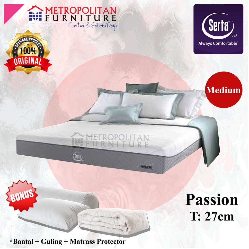 Kasur Springbed SERTA Passion Spring bed matras