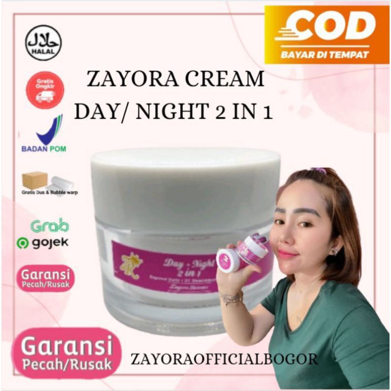 Cream Pemutih Glowing Siang dan Malam Hari | Putih Permanen 7 Hari