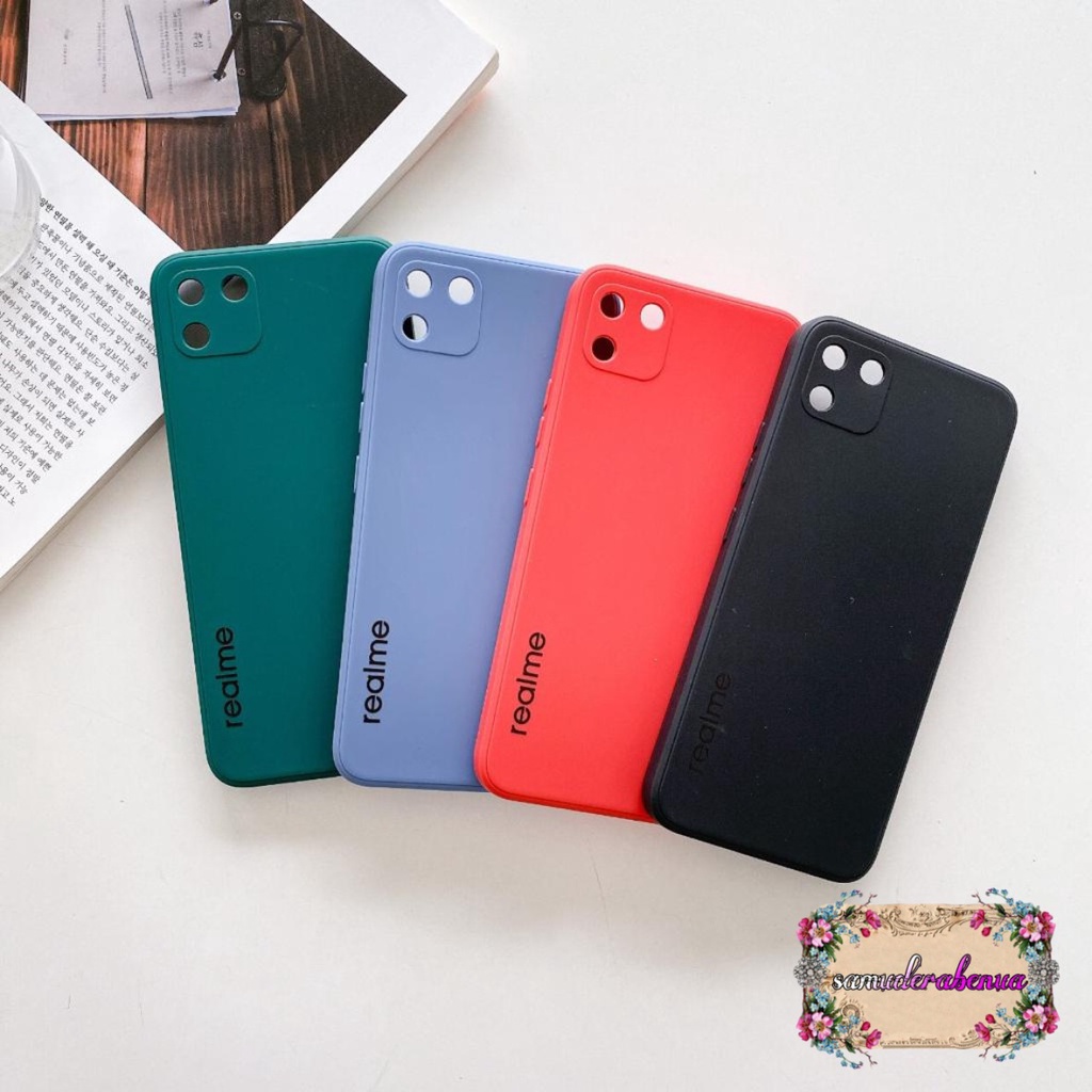 SOFTCASE ORIGINAL SILIKON PELINDUNG KAMERA REALME C2 5I 5S 5 PRO NARZO 6 C20 C21 SB2685