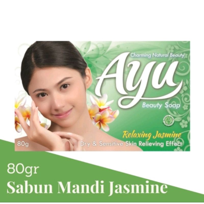 Sabun batang Ayu beauty soap 80gr /sabun batang/sabun mandi