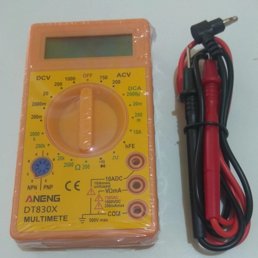 Multi tester digital DT 830B tanpa Buzzer murah bagus