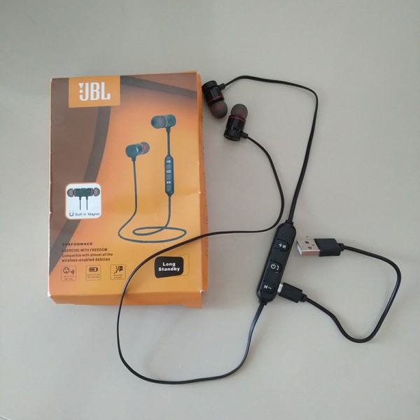 MAGNET BLUETOOTH HEADSET EARPHONE BASS MURAH