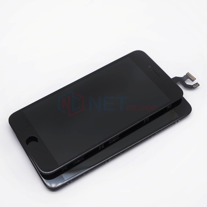 LCD IPHONE6S IPHONE 6S 6S PLUS TOUCHSCREEN FRAME FULLSET ORI - Hitam Sa1